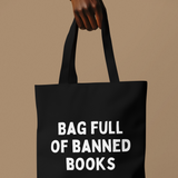 Bag Full of Banned Books Eco Tote Bag