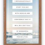 I Enthusiastically Start This Day.... Digital Print