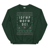 IDFWPWDFWDEI Ugly Christmas Sweater Sweatshirt