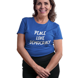Peace Love Democracy Premium T-shirt