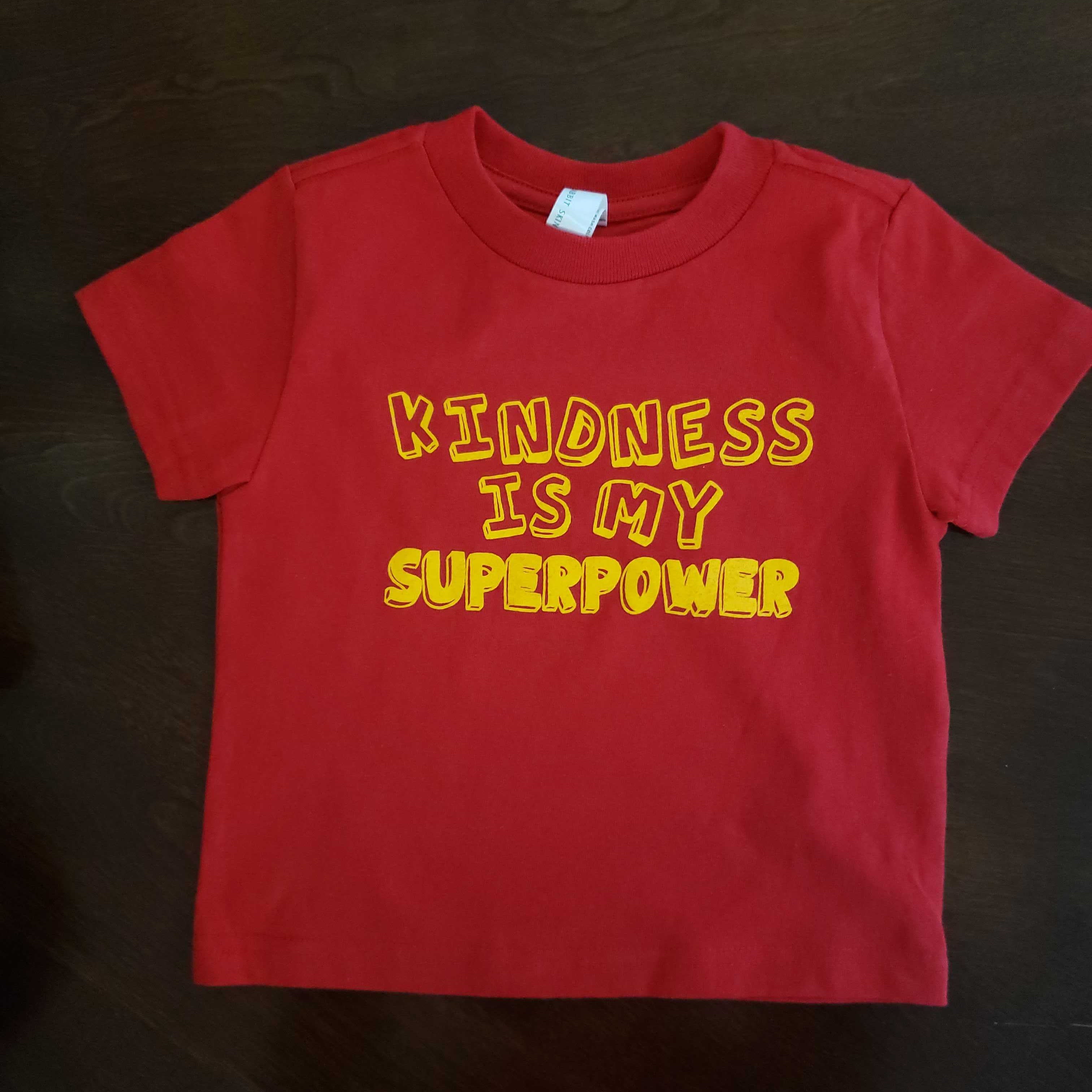 Kindness Is My Superpower - Kid's T-Shirt