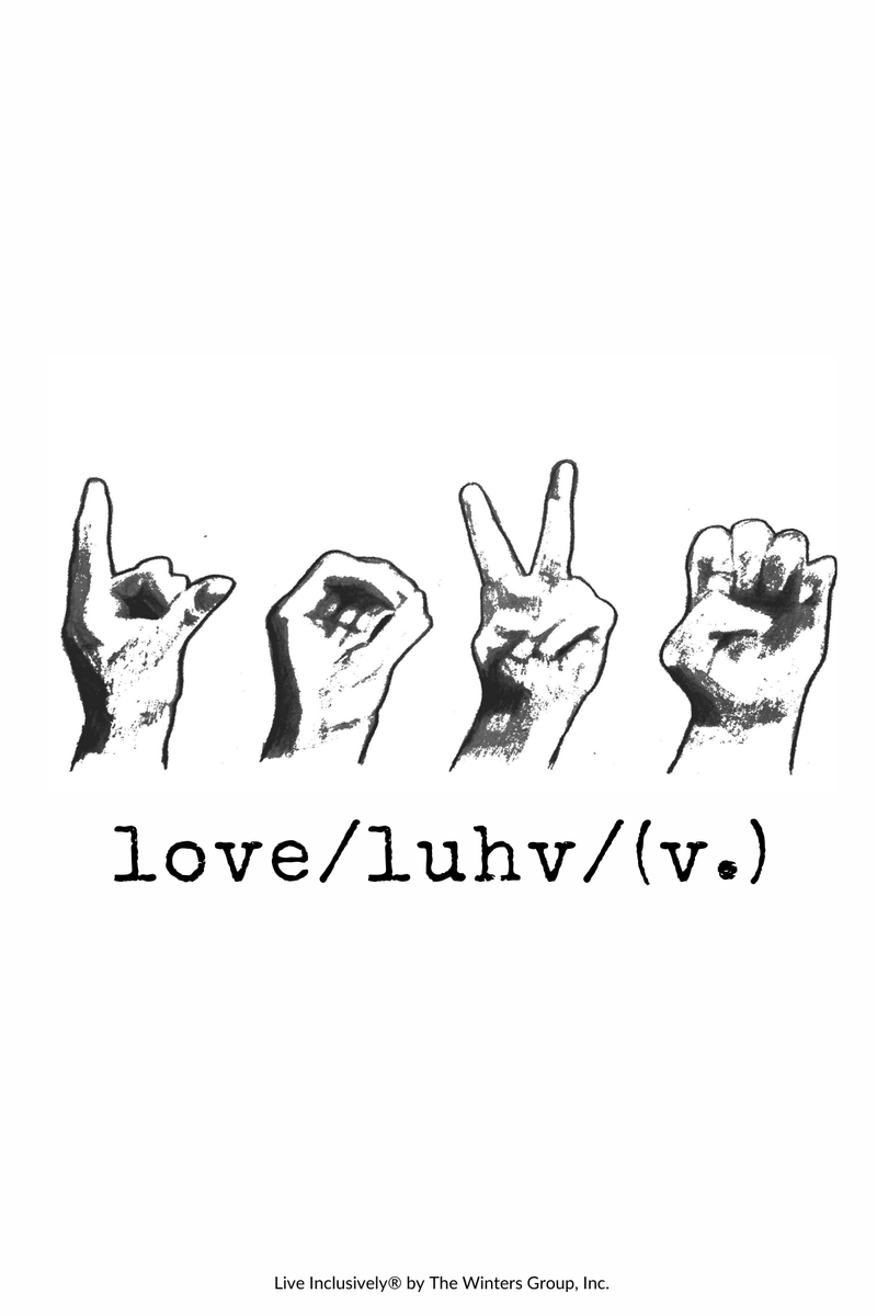 Love ASL Digital Print