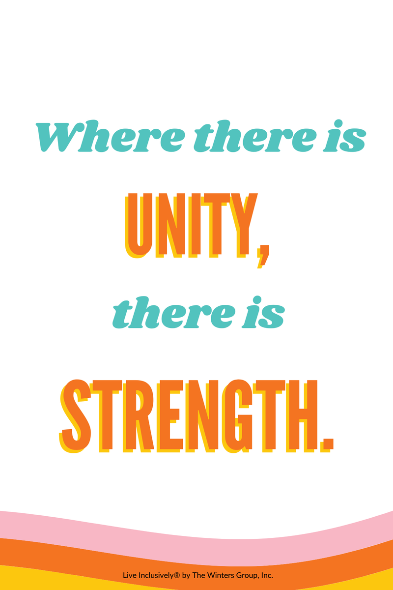 Where There Is Unity Digital Print