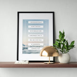 I Enthusiastically Start This Day.... Digital Print