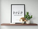 Love ASL Digital Print