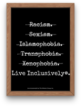 Cross Out Hate Digital Print