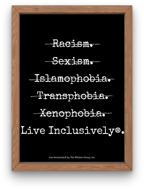 Cross Out Hate Digital Print