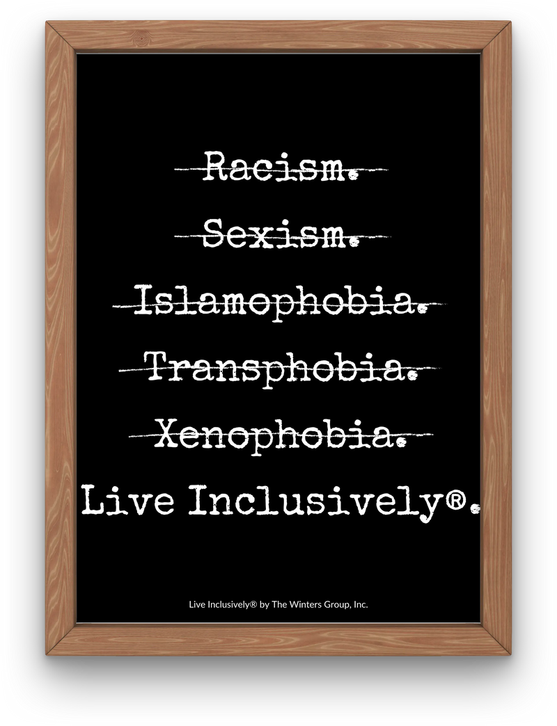 Cross Out Hate Digital Print