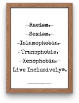 Cross Out Hate Digital Print
