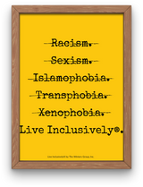 Cross Out Hate Digital Print