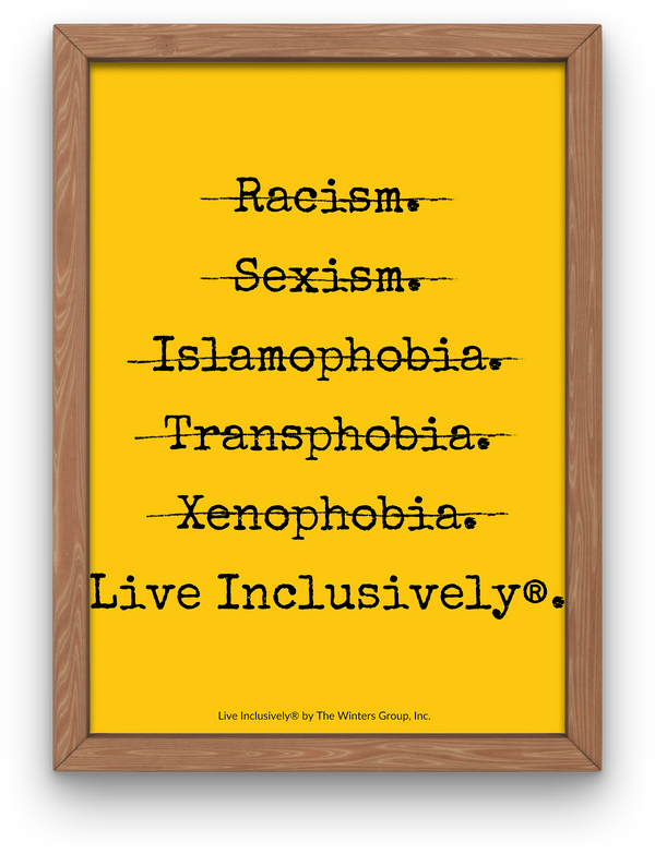 Cross Out Hate Digital Print