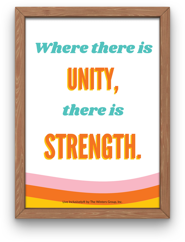 Where There Is Unity Digital Print